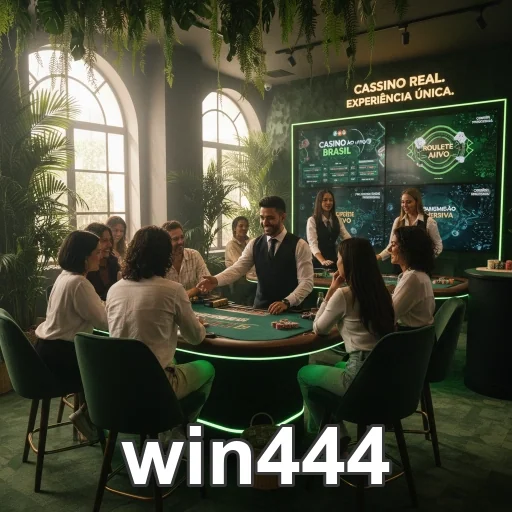 Clientes jogando em mesa VIP da win444 com dealer ao vivo.