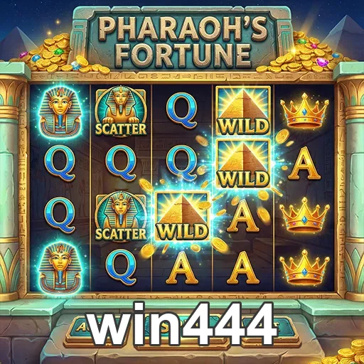 Imagem do jogo Pharaoh's Fortune no site win444.