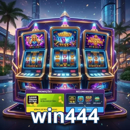Jogos de cassino online com promoções e bônus no win444