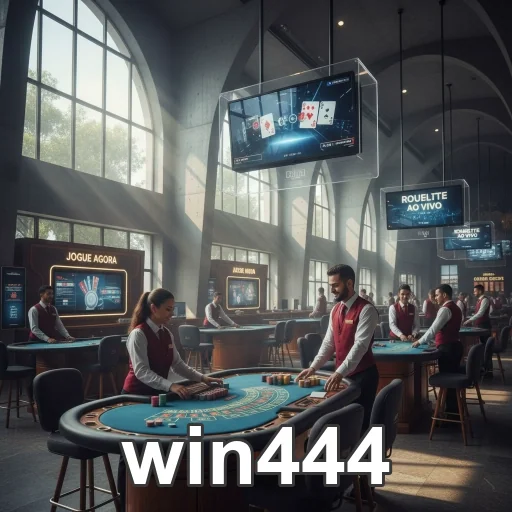 Jogadores participando de jogos de mesa na win444.
