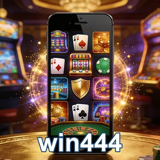 Usuário acessando cassino online no celular